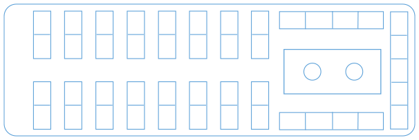 57座席図